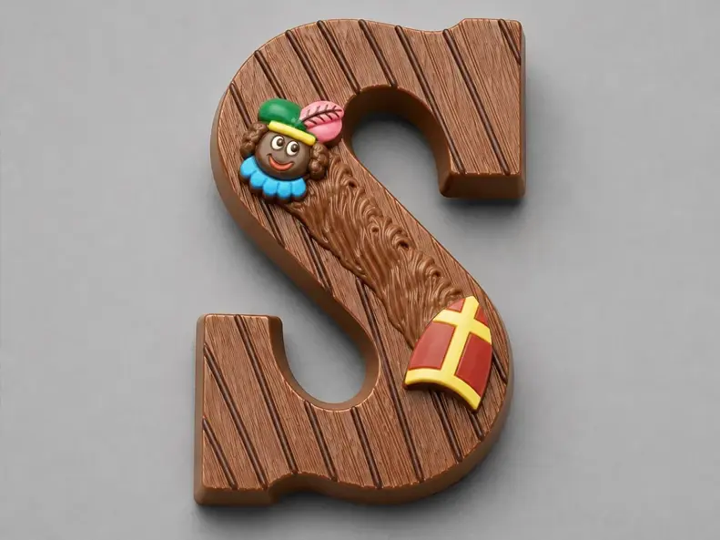 Chocoladeletter Bakker Casteleijn